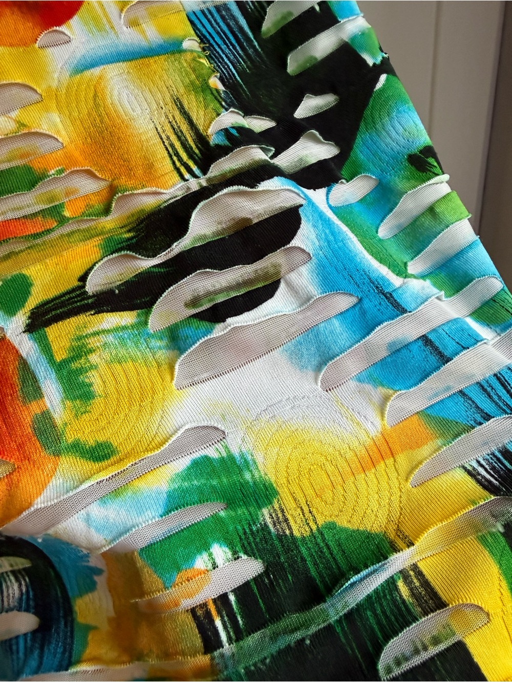 Joseph Ribkoff Textured Floral Cutout Dress XS/S - Picture 3 of 7